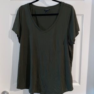 Torrid V-neck Tee, size 2 (18/20)